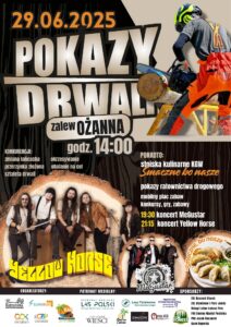 V edycja Pokazów Drwali nad zalewem w Ożannie