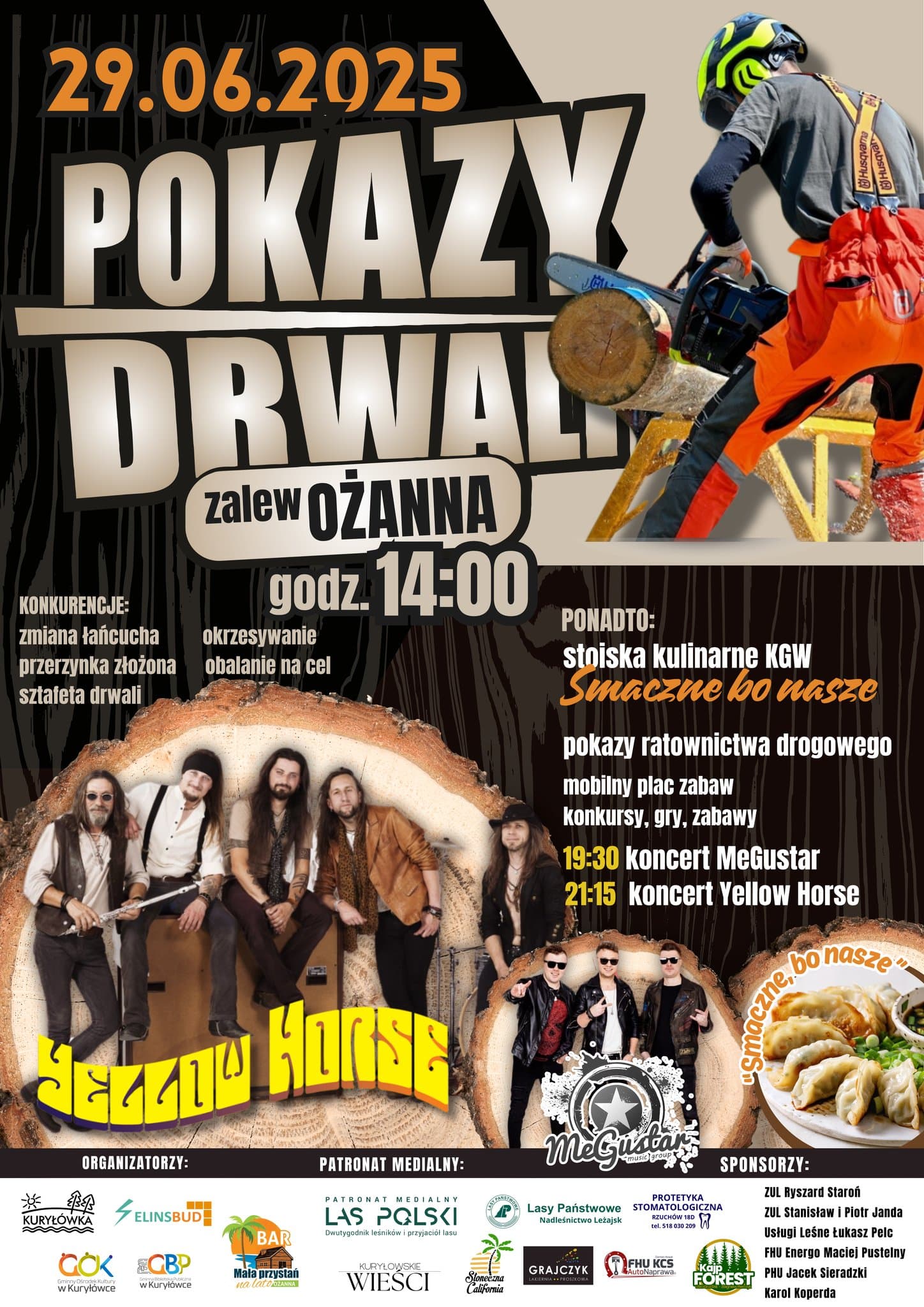 V edycja Pokazów Drwali nad zalewem w Ożannie