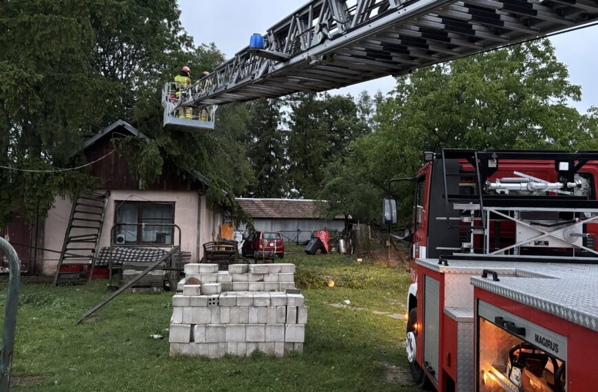 [AKTUALIZACJA] 29 interwencji w wyniku nawałnicy w powiecie leżajskim