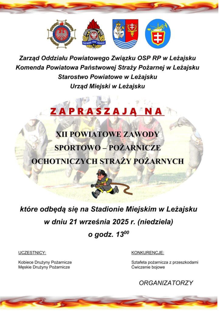 Powiatowe Zawody Sportowo-Pożarnicze 2025