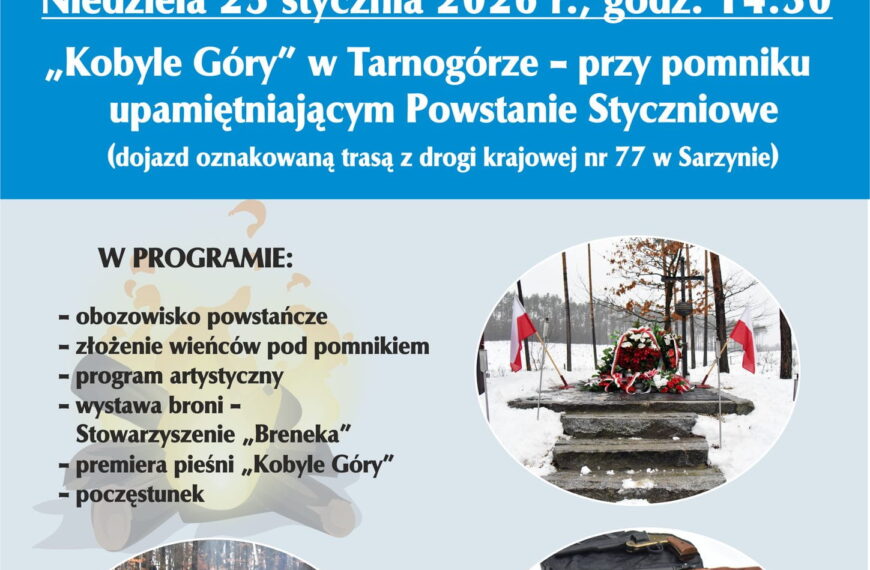 Ognisko Patriotyczne z okazji 163. rocznicy wybuchu Powstania Styczniowego