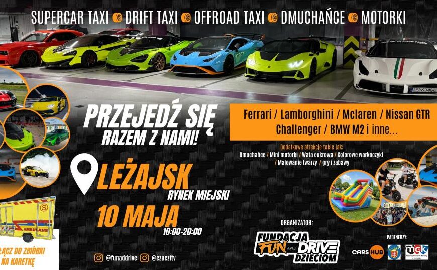 Przejedź się razem z nami!