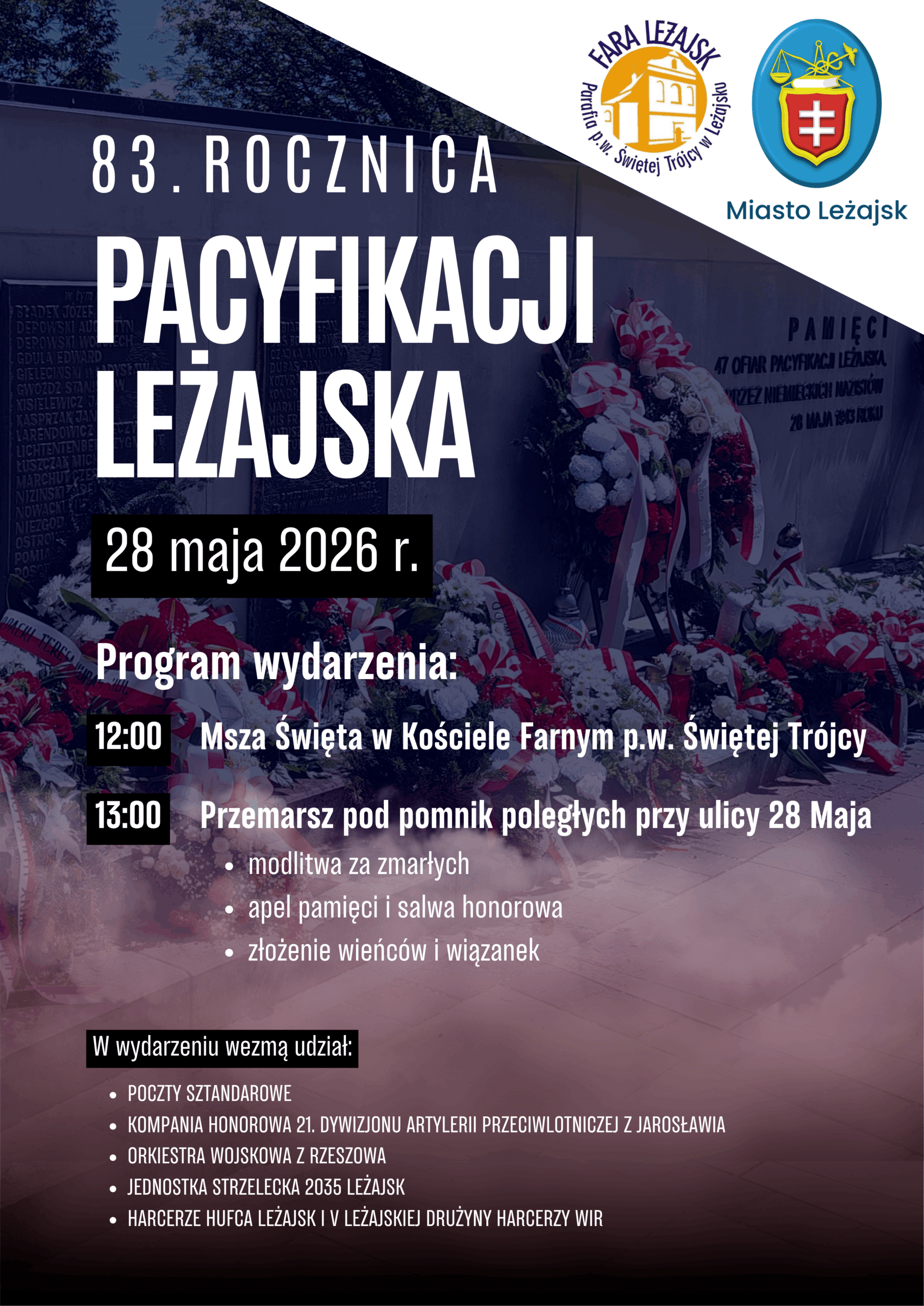 83. rocznica pacyfikacji Leżajska
