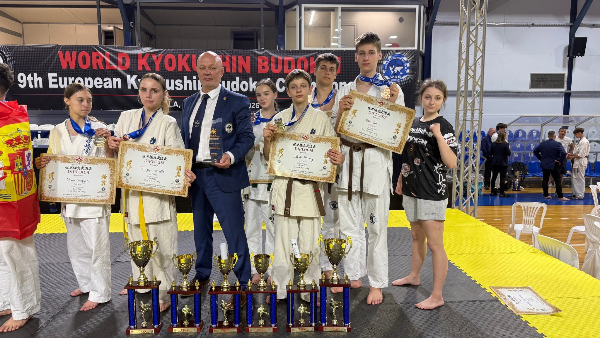 Leżajsk z medalami Mistrzostw Europy! Karatecy podbili Grecję